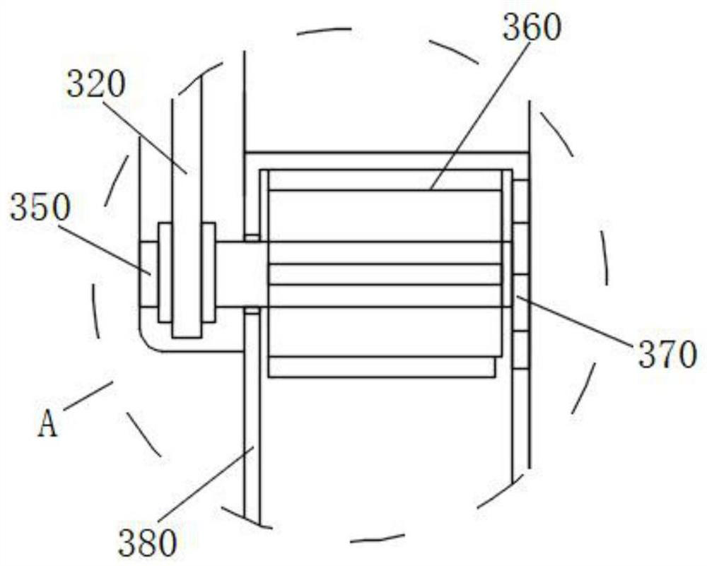 Grain material spiral conveying equipment and feeding method thereof