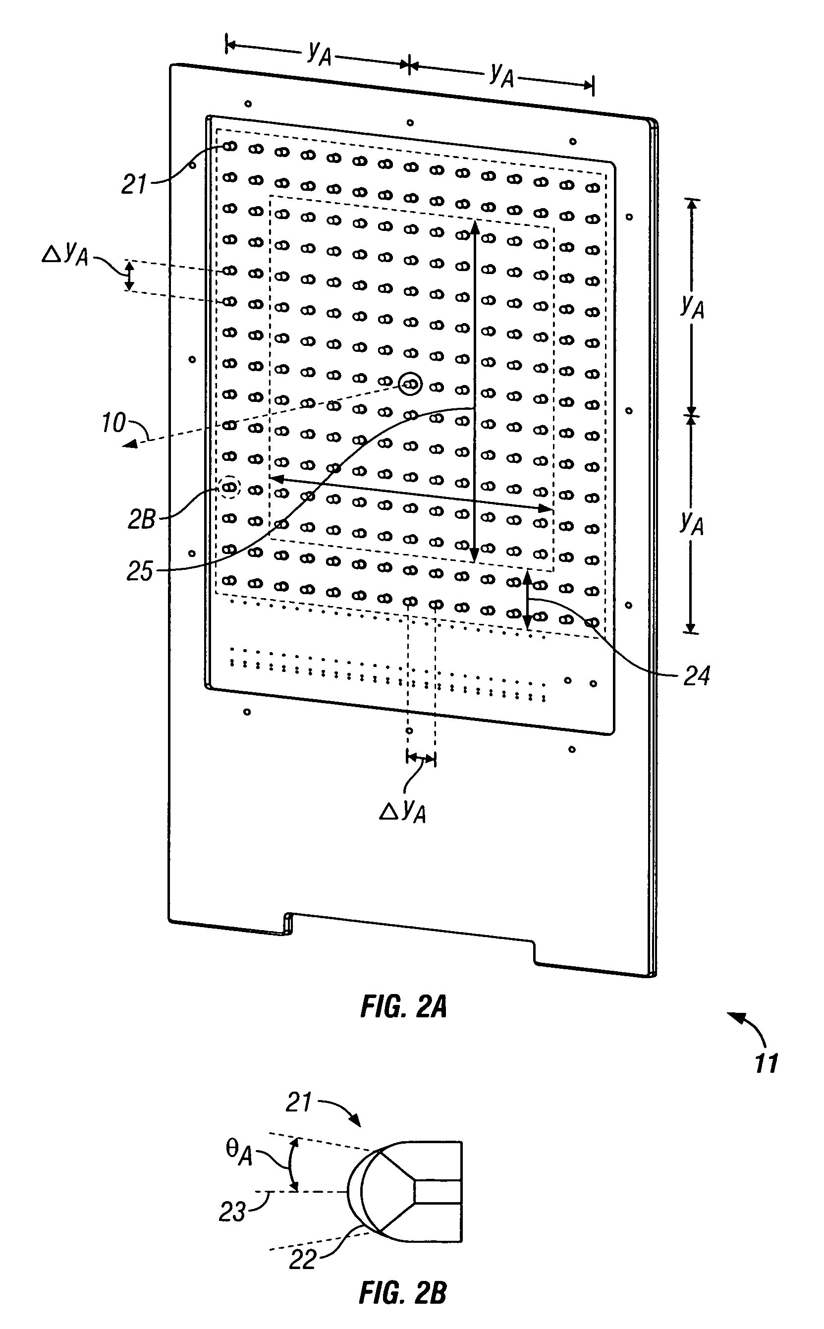 Wide field collimator