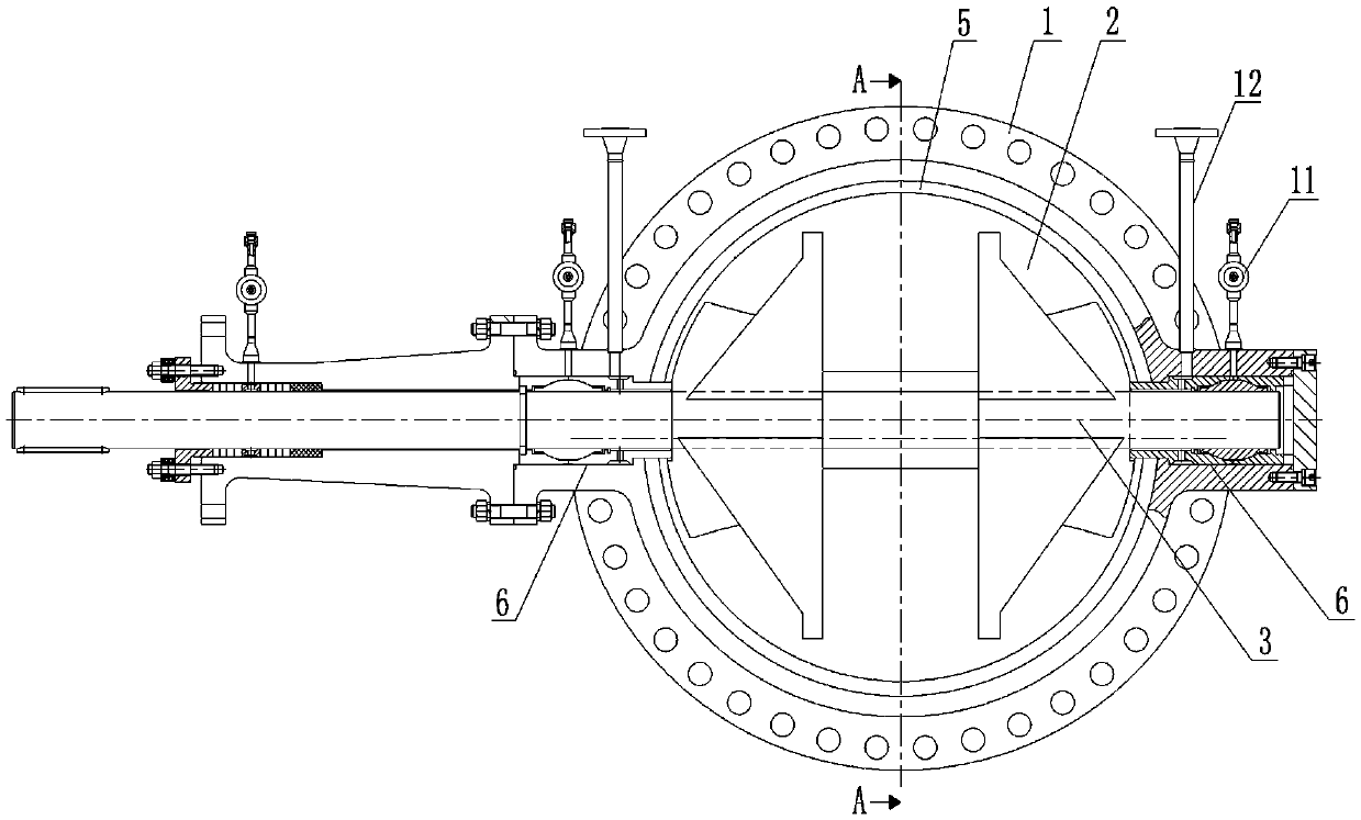 A calculation method of high temperature cut-off butterfly valve for catalytic flue gas and its sealing surface