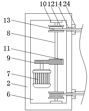 Welded tube cutting device convenient to fix