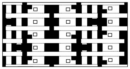 Component structure for detecting filling ability of pre-metal dielectric