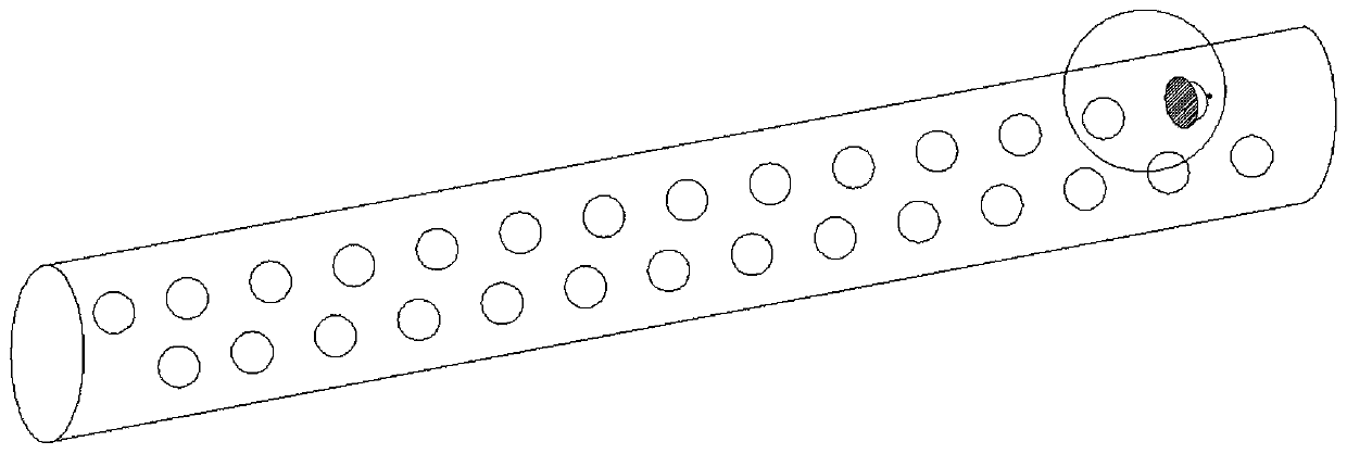 Inflatable water-interception seepage reducing system and method for quickly lowering seepage line in tailing pond