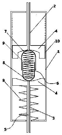 Agricultural water-saving drop irrigation head