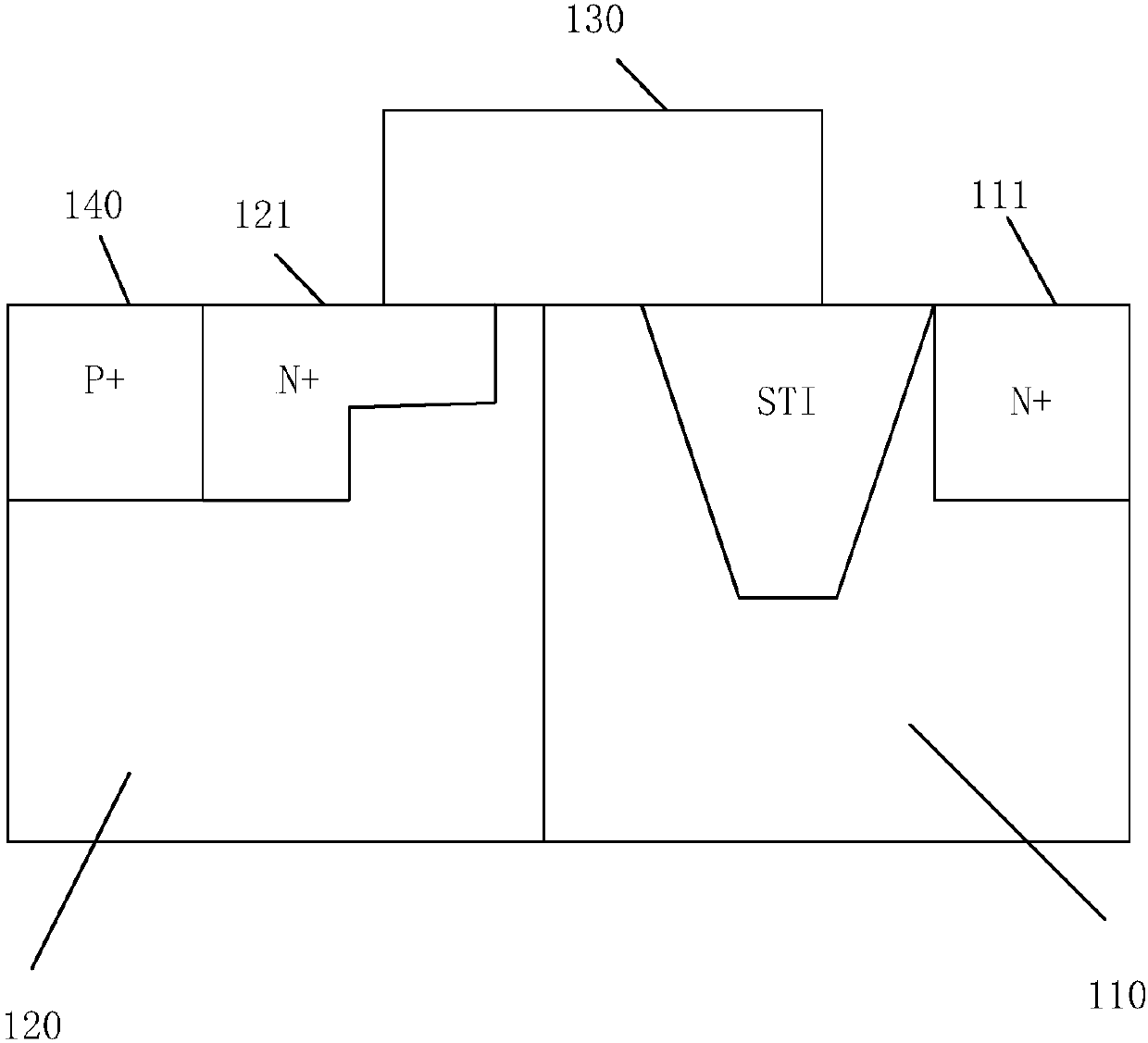 Transverse double-diffused metal oxide semiconductor device and electronic device