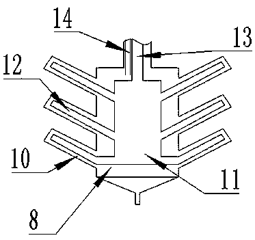 Optical energy water production device for arid region