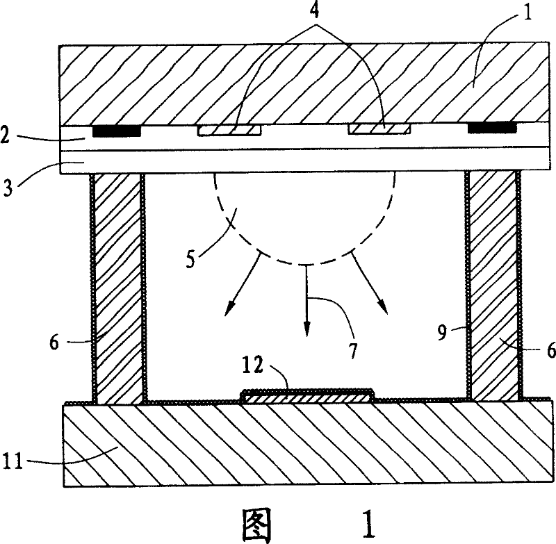 Plasma display device and method for producing its front base plate