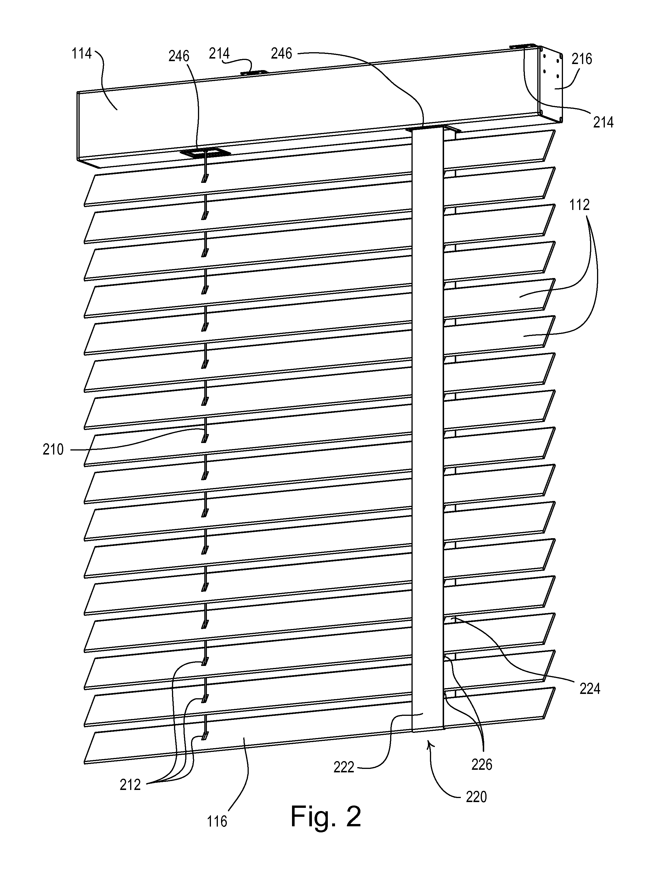 Motorized Venetian Blind System