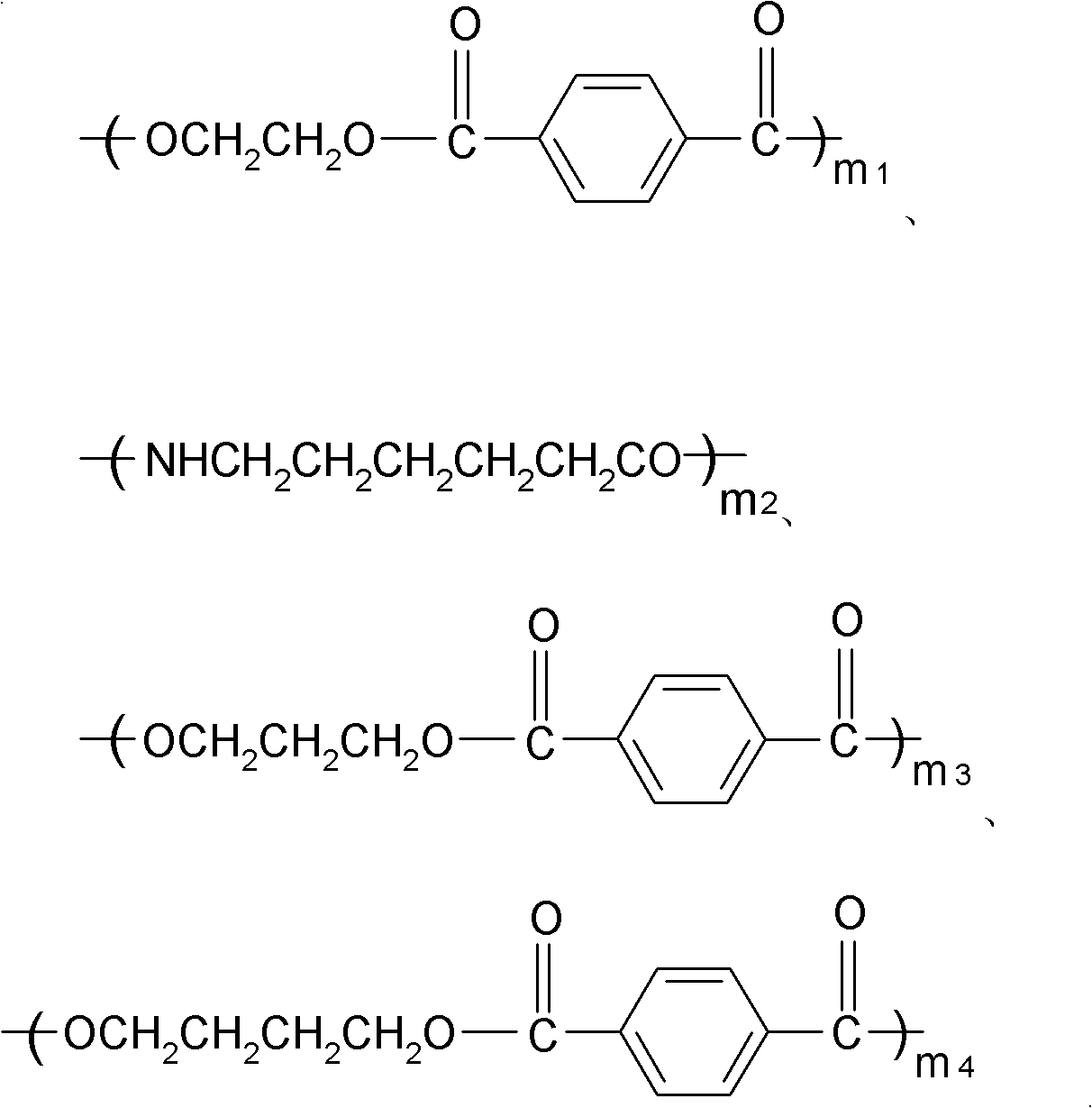 Polyester-polyamide copolymer fiber and manufacturing method thereof