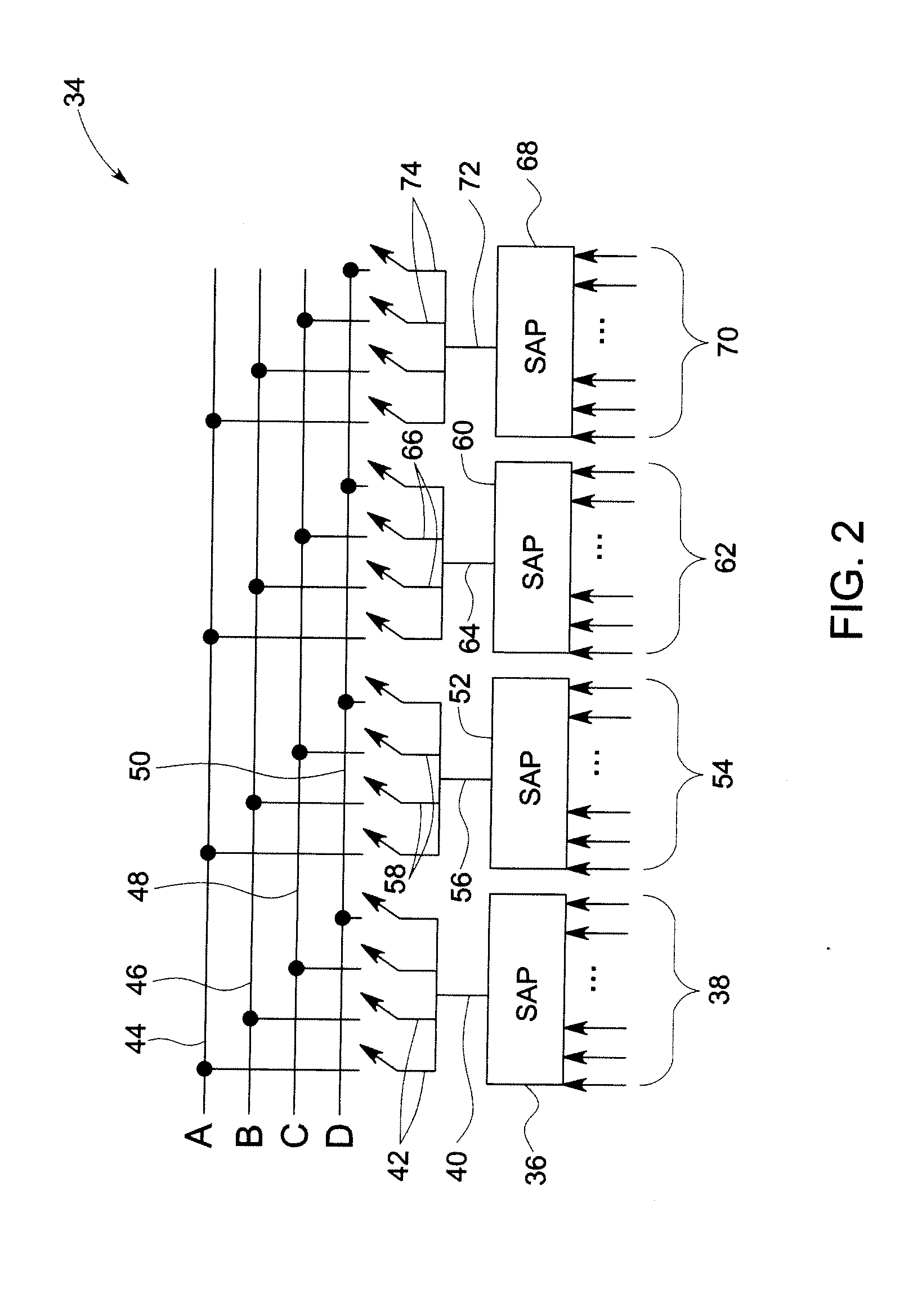 Method and system for sub-aperture processing