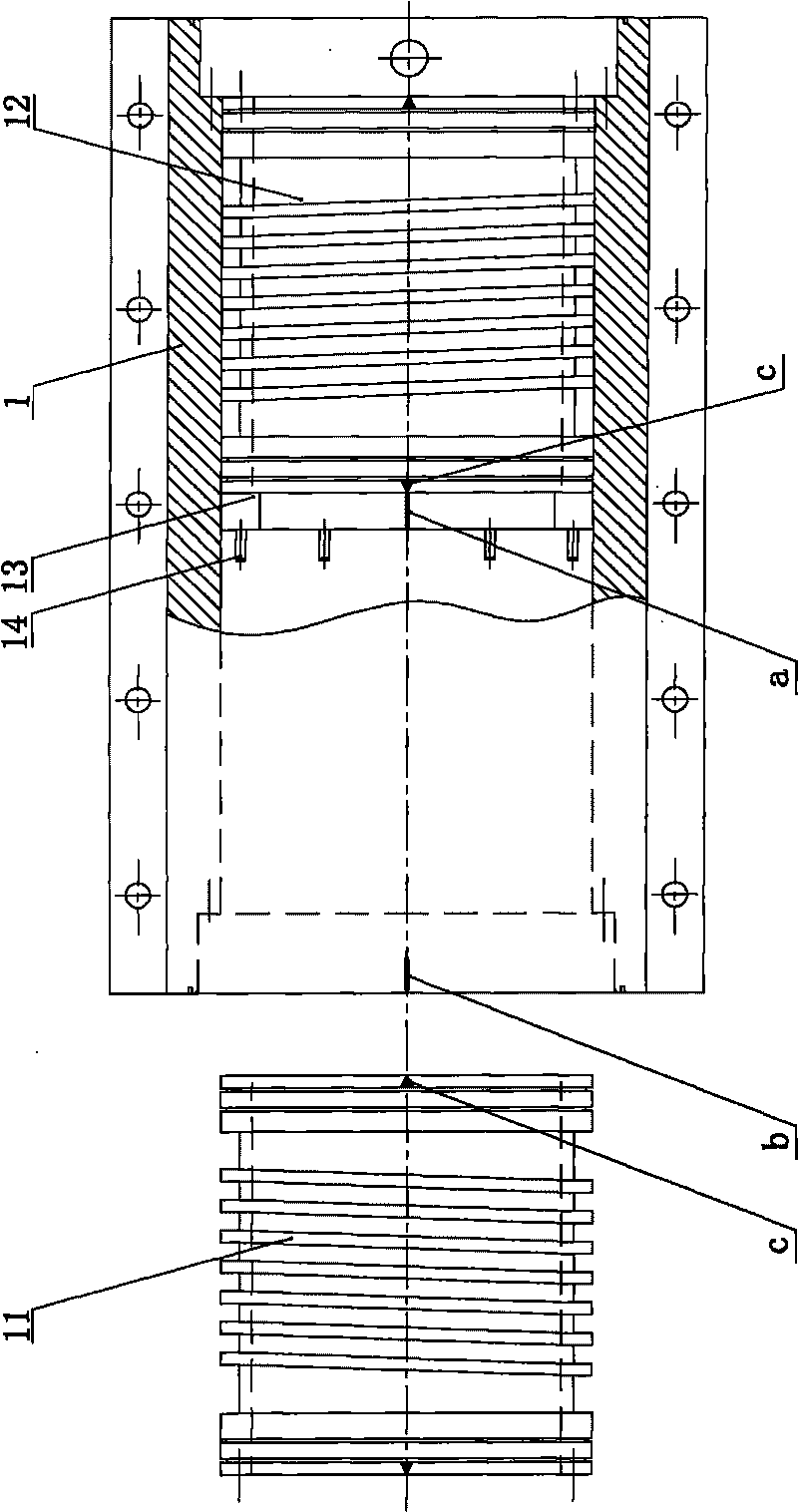 Dual stator and rotor permanent magnet synchronous motor and assembling method thereof