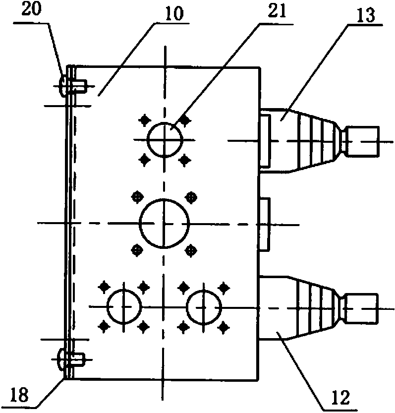 Control and display device of mining explosion-proof diesel engine monorail hoist