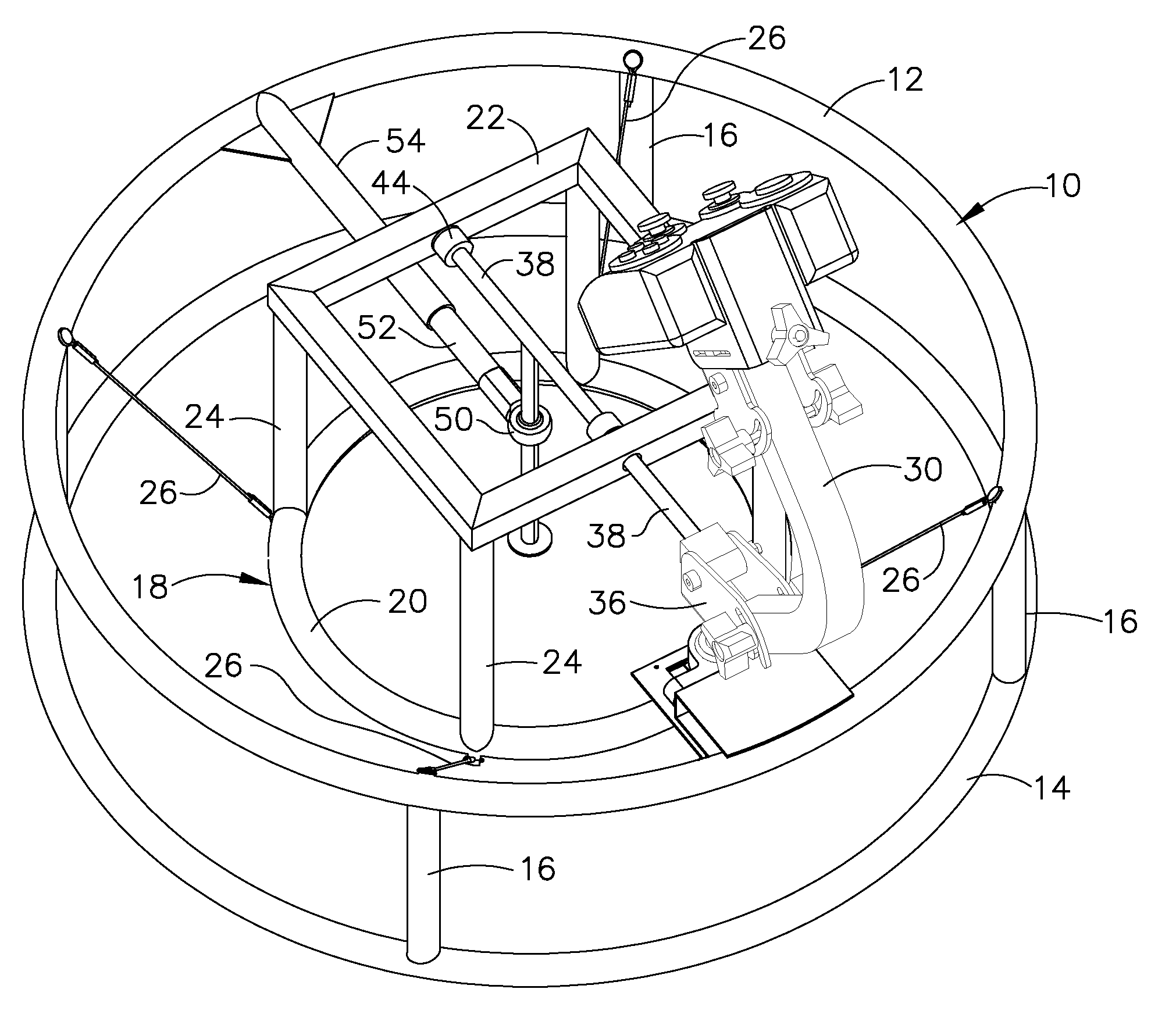 Motion simulation chair