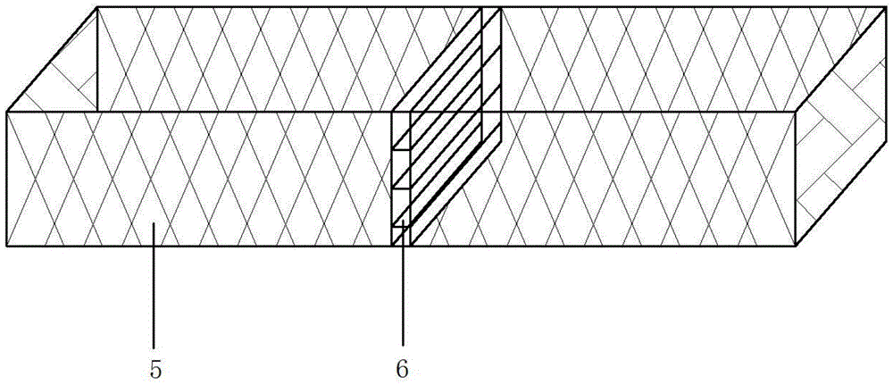 A ductile anti-collapse subgrade structure in karst area and its construction method