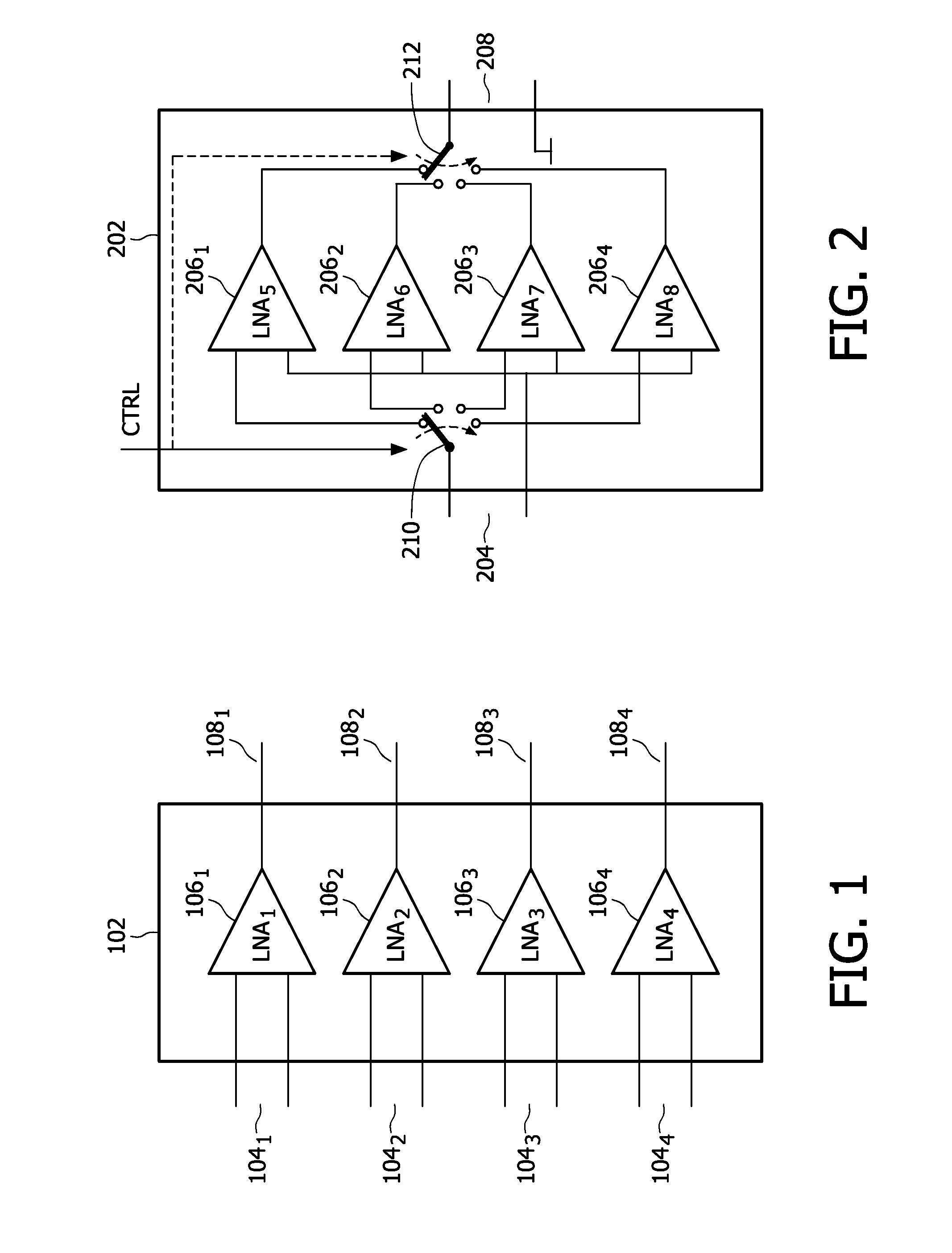 Integrated-circuit low-noise amplifier