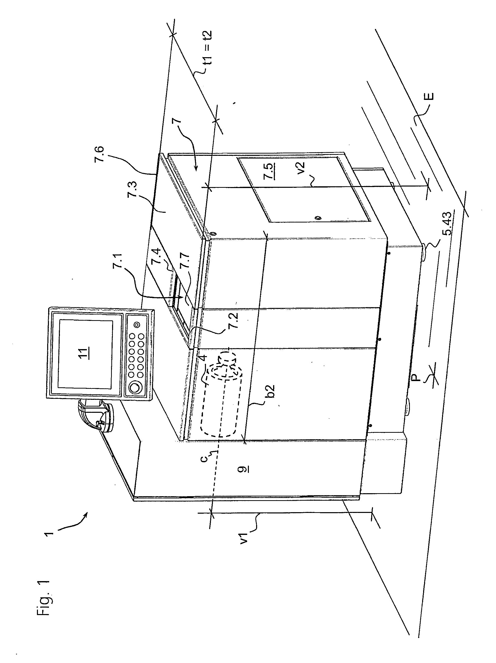 Lathe for manufacturing ophthalmic lenses made of plastic