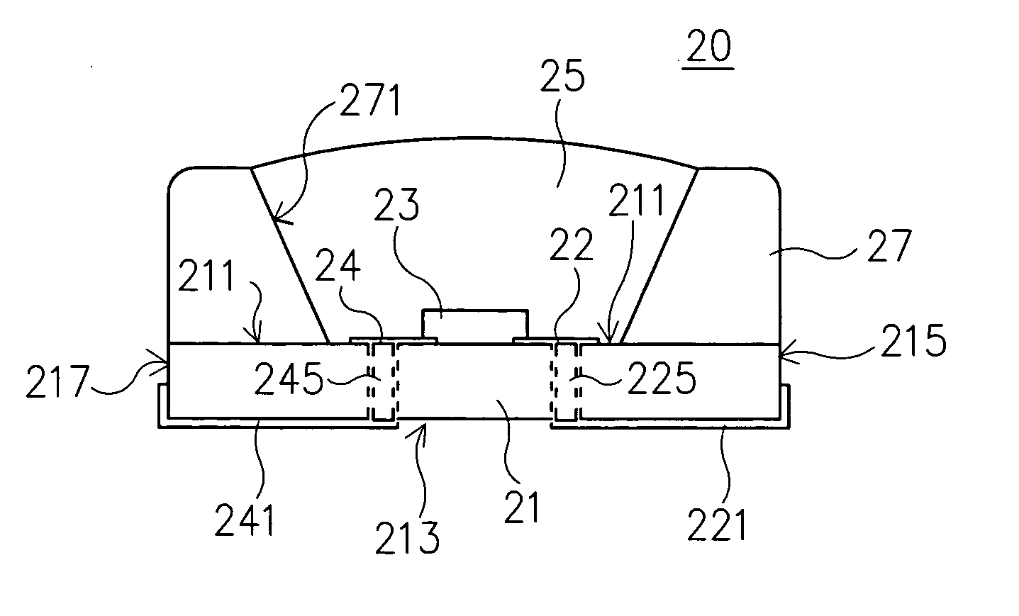 Light-emitting device with high heat-dissipating efficiency