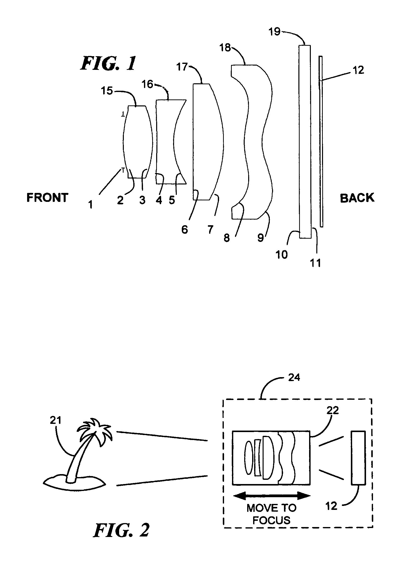 Miniature camera lens system