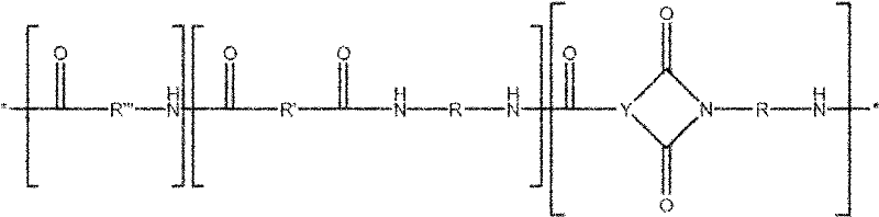 Process for preparing a polyamideimide, a polyamideimide and composition comprising this polyamideimide