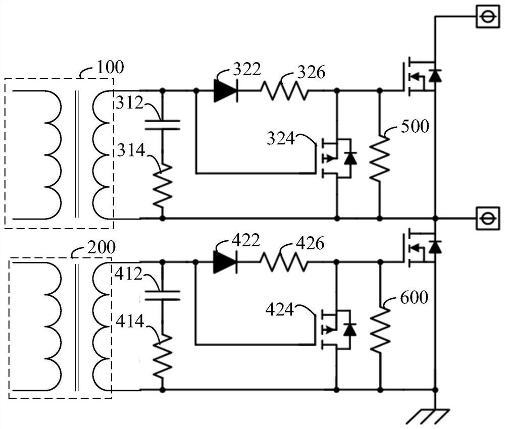 Silicon carbide MOSFET driving circuit, switching power supply and electronic equipment