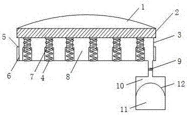 Pressure generation intelligent manhole cover capable of real-time self inspection