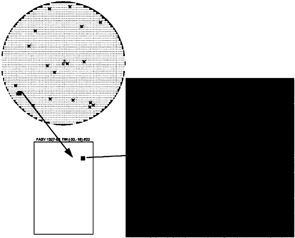 Method for verifying scrambled address of chip storage unit