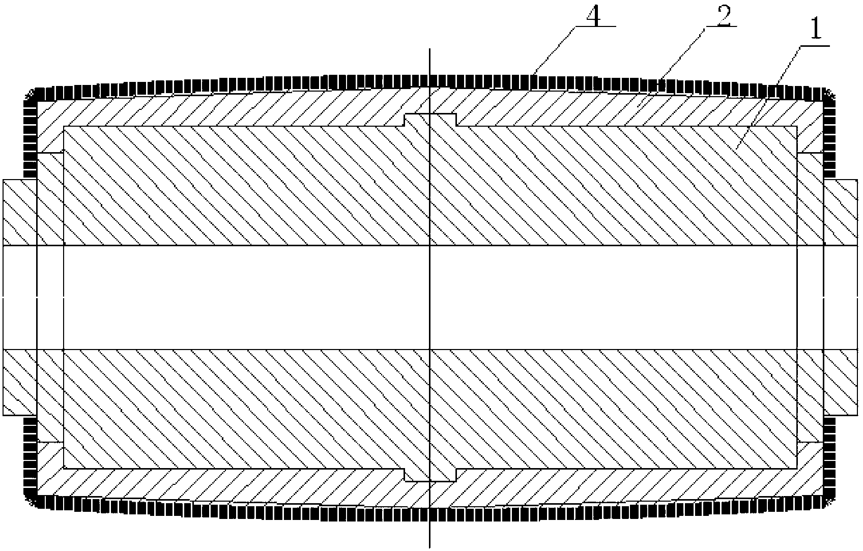 Flocking roller and flocking method thereof