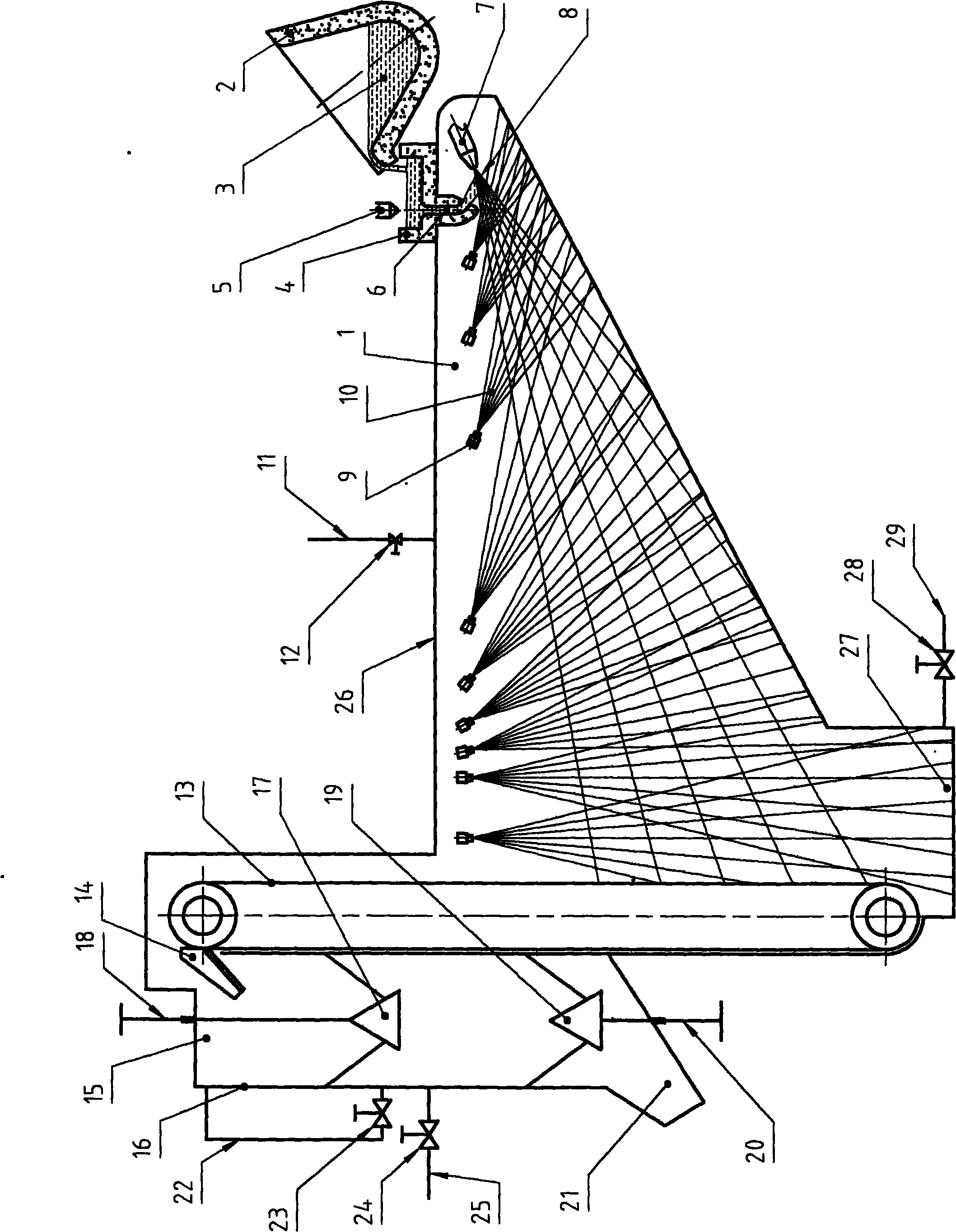 Method for processing blast furnace liquid slag and recycling energy and application thereof