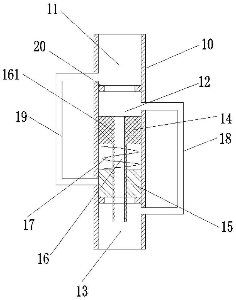 Throttle device and air conditioner