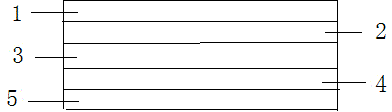 Body paper-free two-layer temperature-sensitive printing label