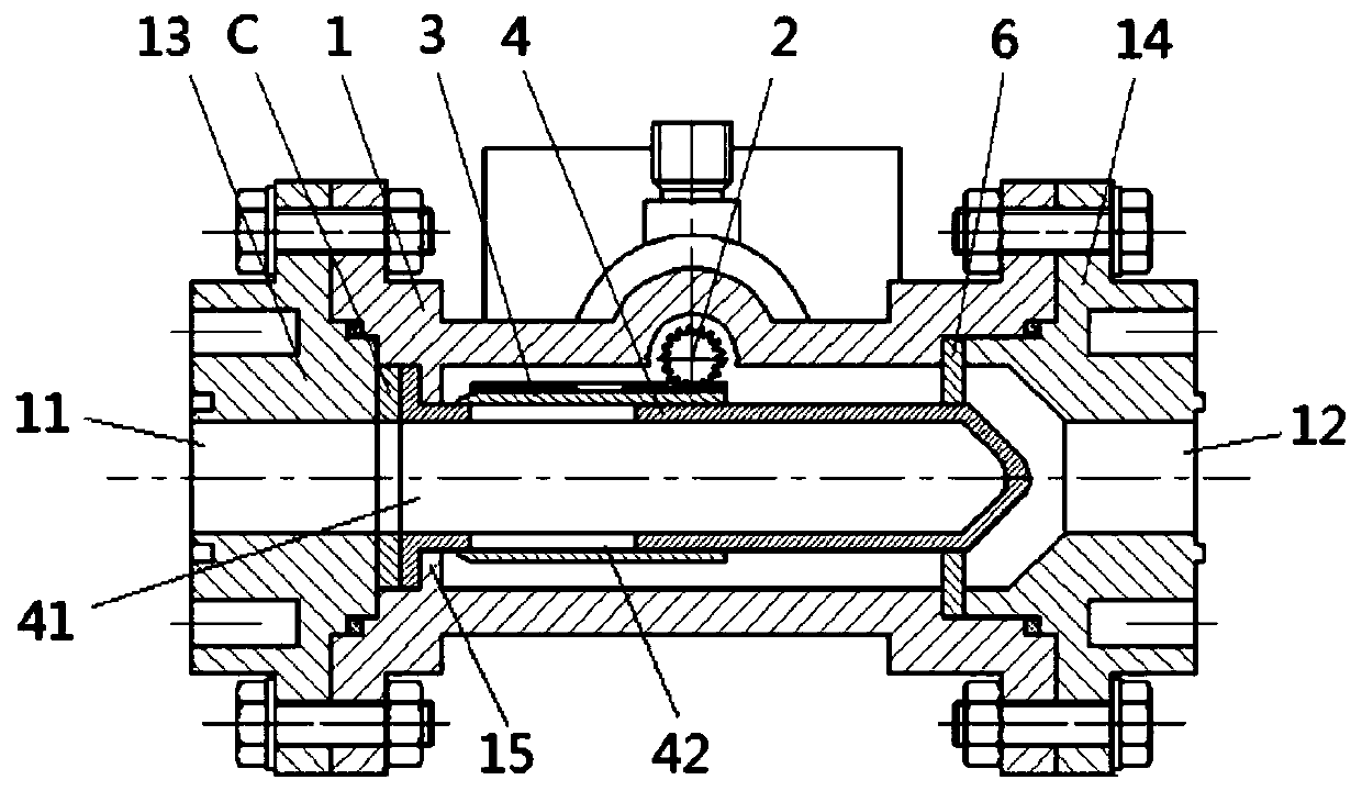 Step-less adjustment valve and liquid rocket