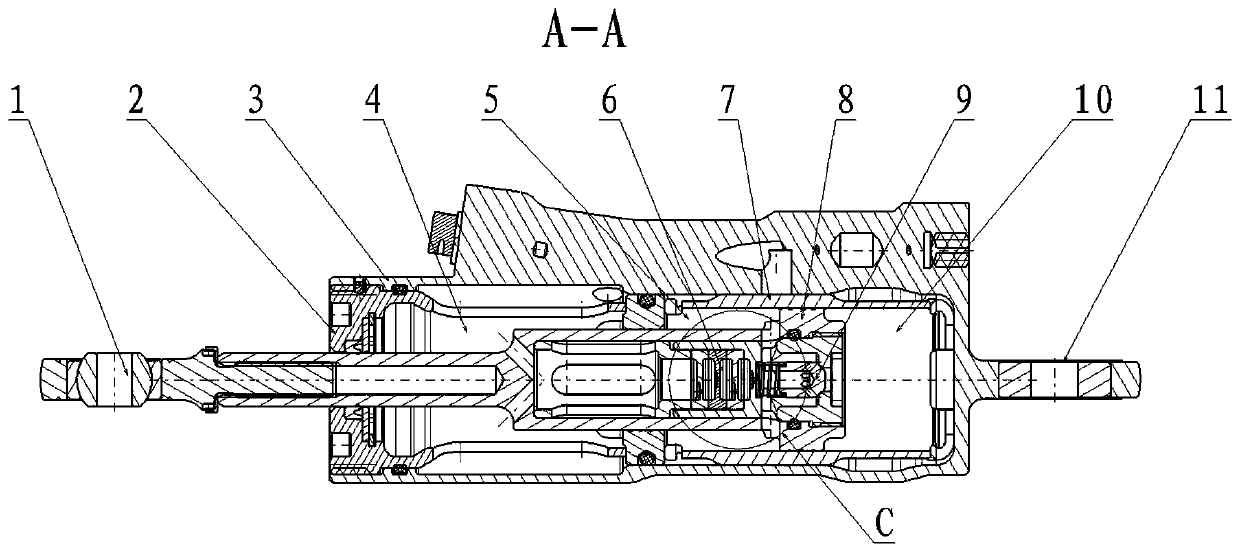 Differential hydraulic damper