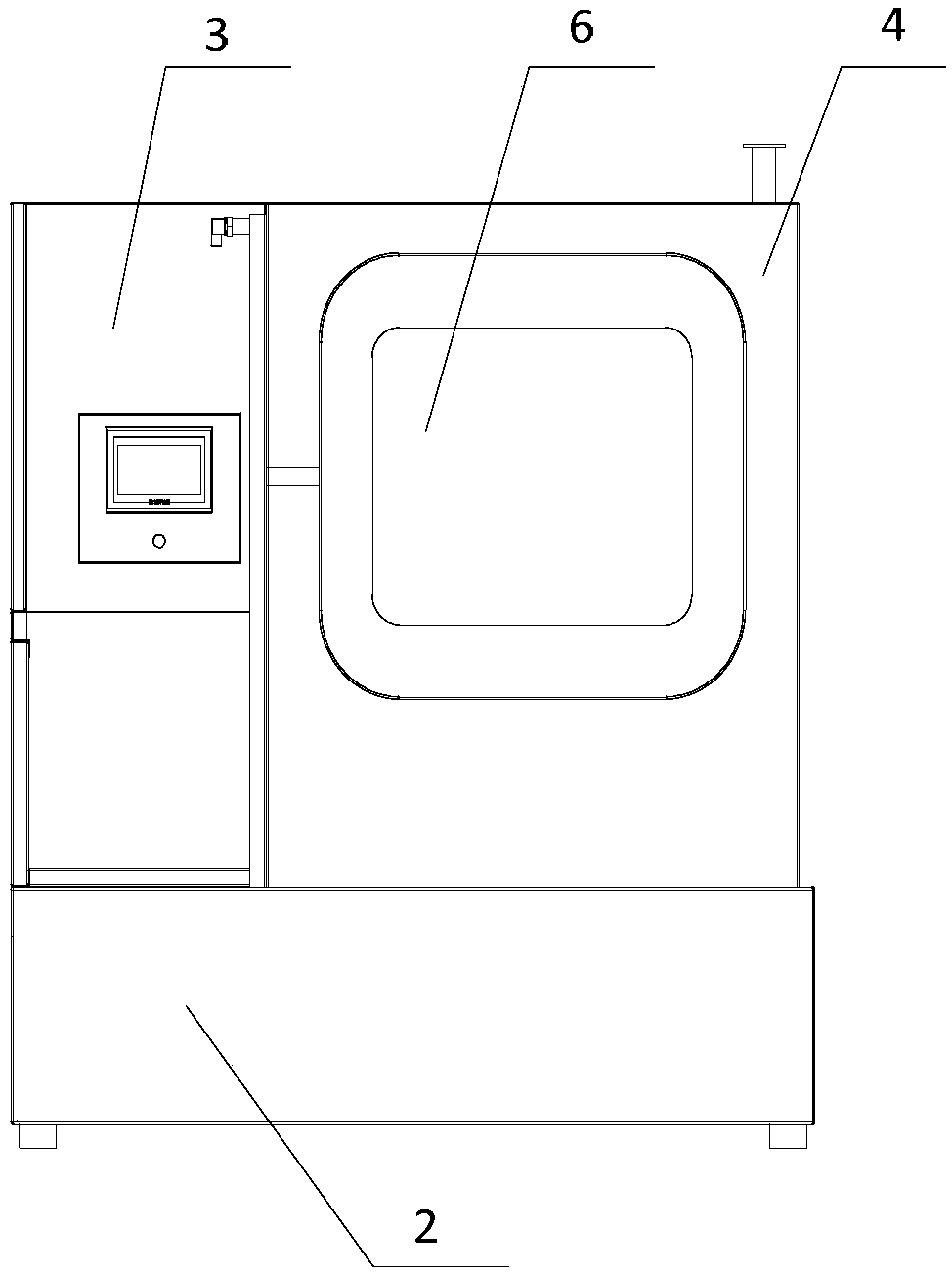 Automatic device for cleaning, sterilizing and drying air respirator mask and cleaning achievement method thereof