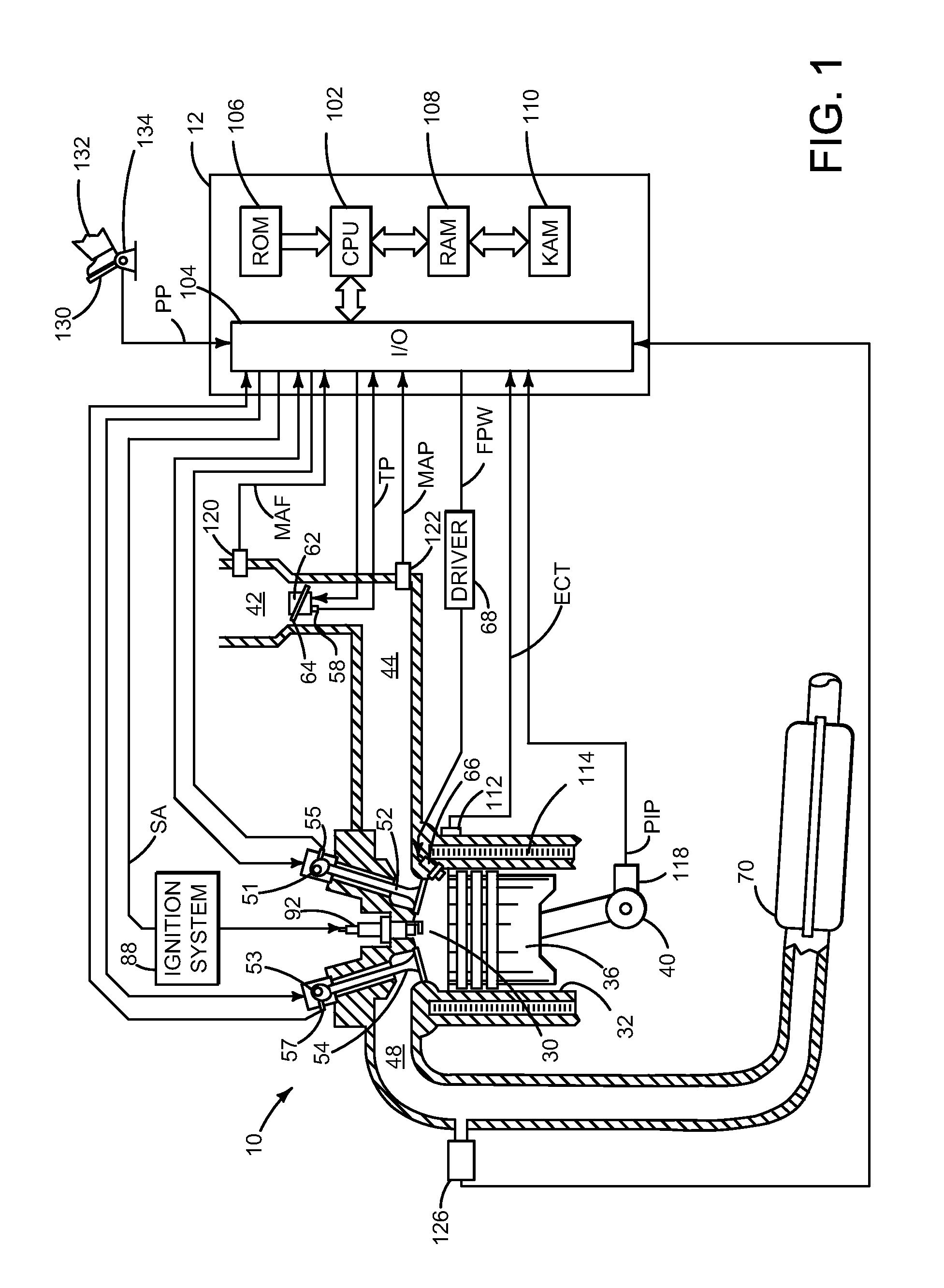 Method for starting an engine