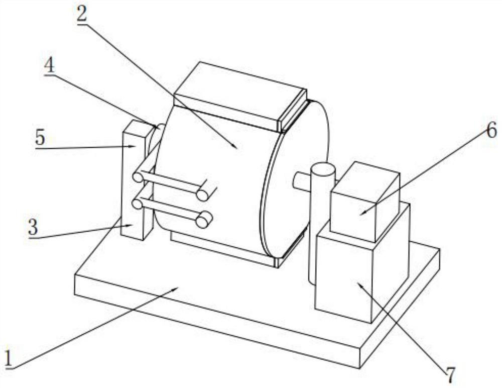 Welding flux drying machine