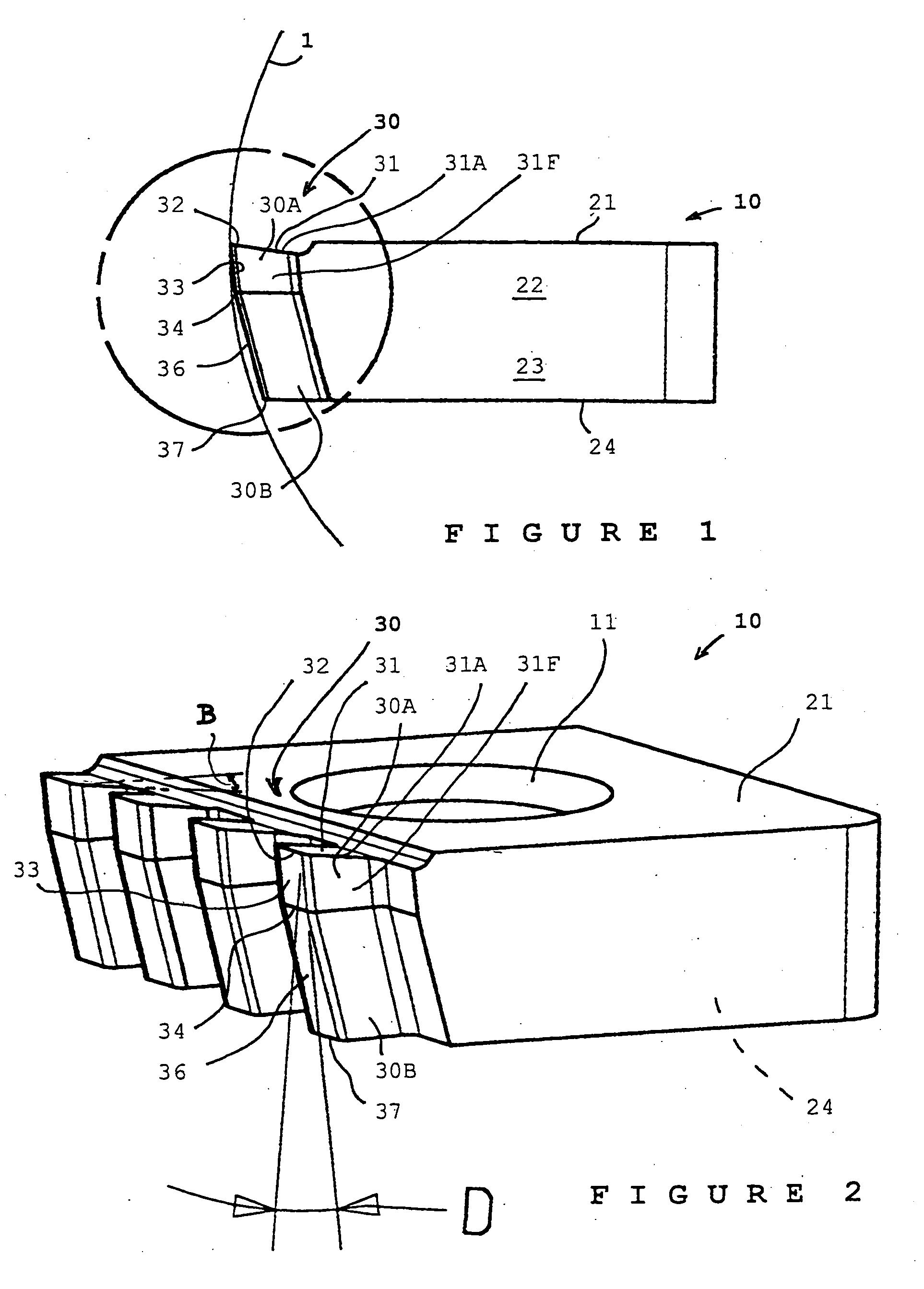 Cutting insert including a bracing layer