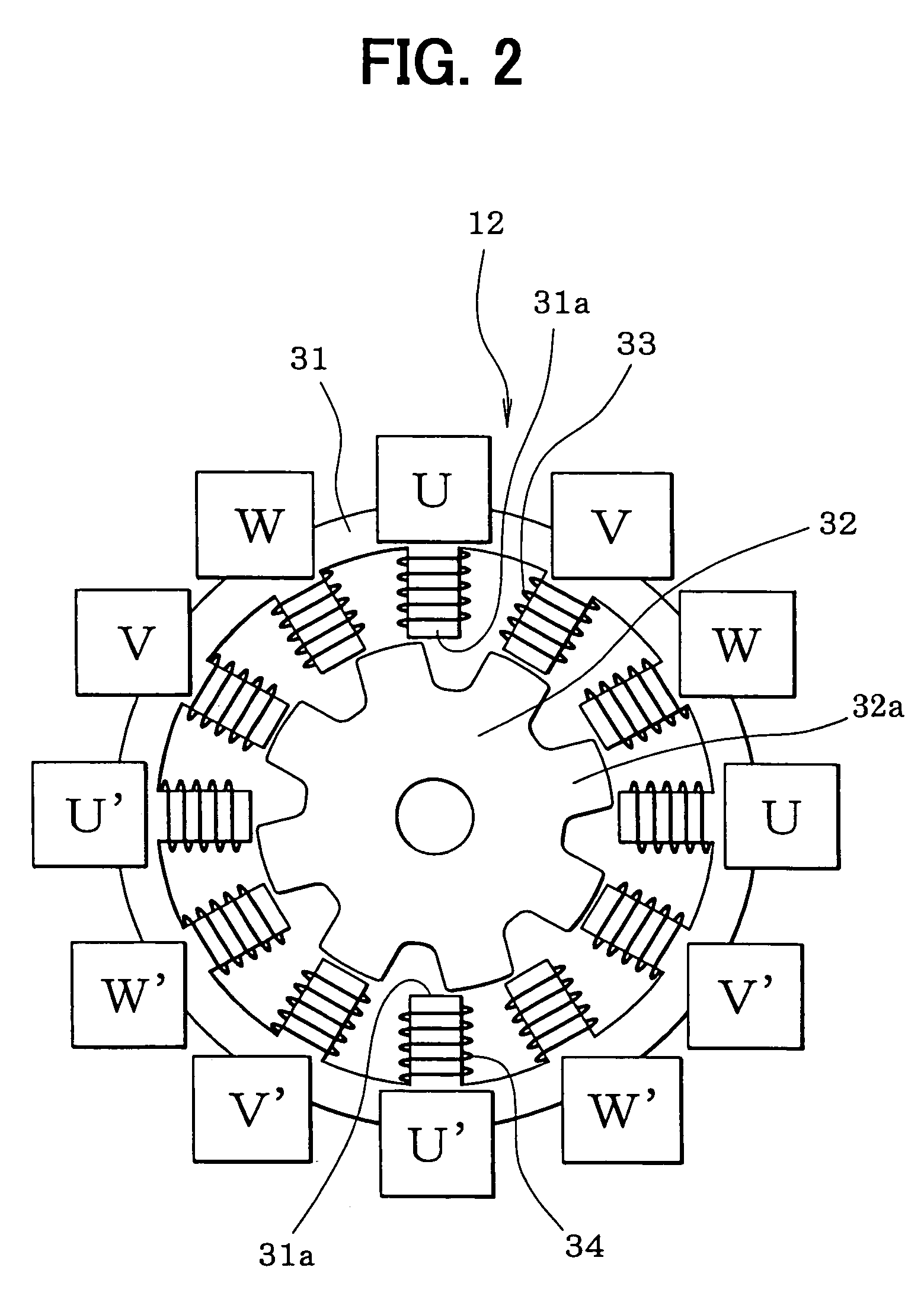 Motor control apparatus having current supply phase correction