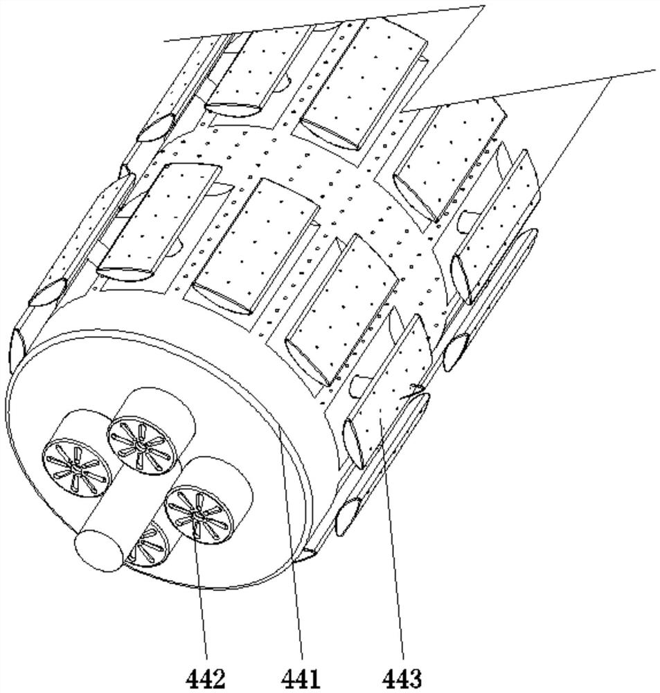 Printing machine with adjustable roll shaft