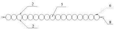 Inflating device for operation in shoal environment