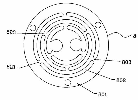 Vibration conduction sheet device of bone conduction loudspeaker