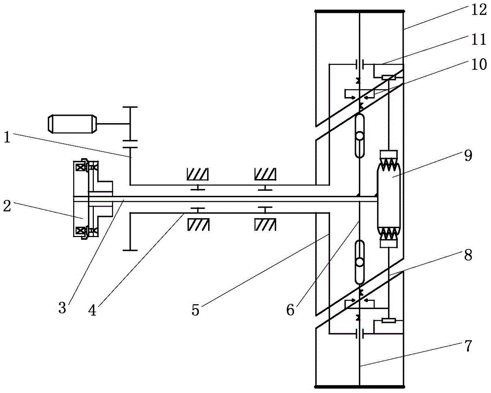 Radial repeatedly-folding/unfolding wheel mechanism