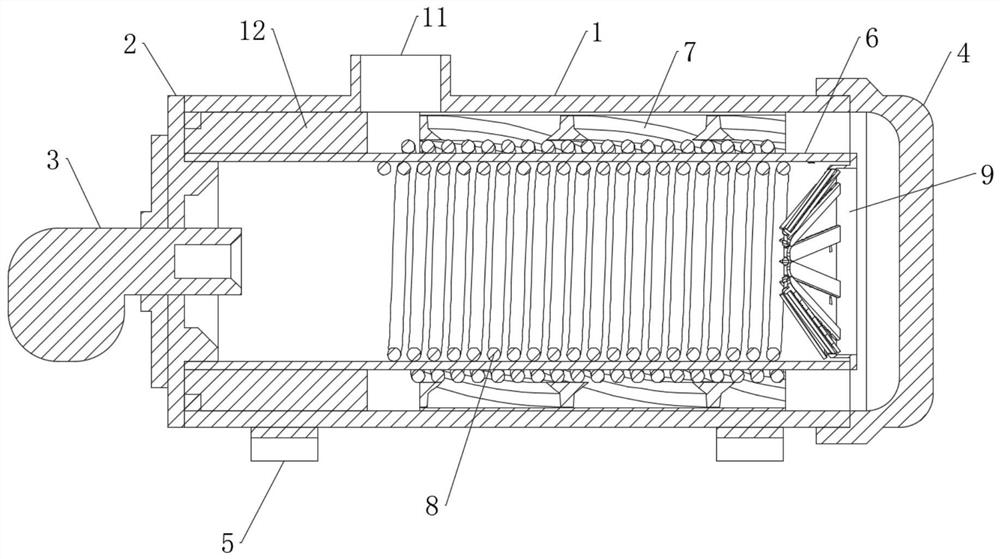 Boiler waste heat utilization device