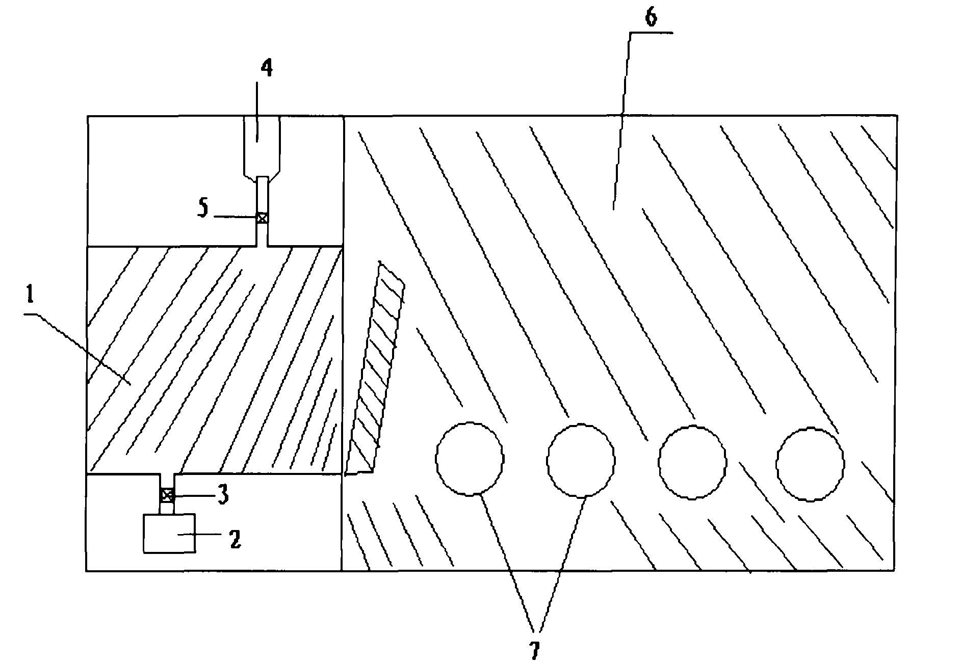 Glove box protective argon arc welding method