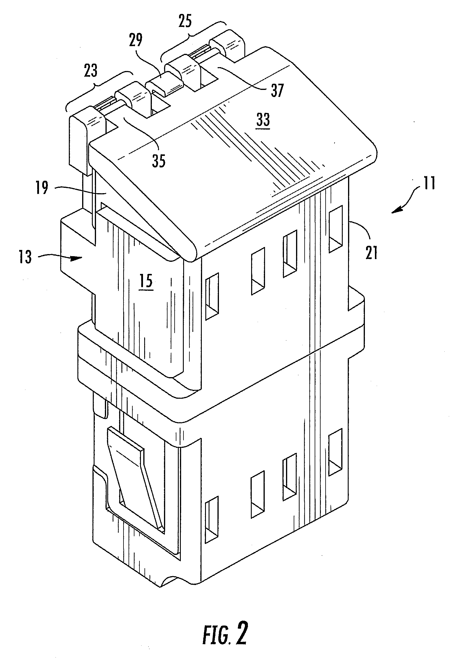 Shuttered adapter