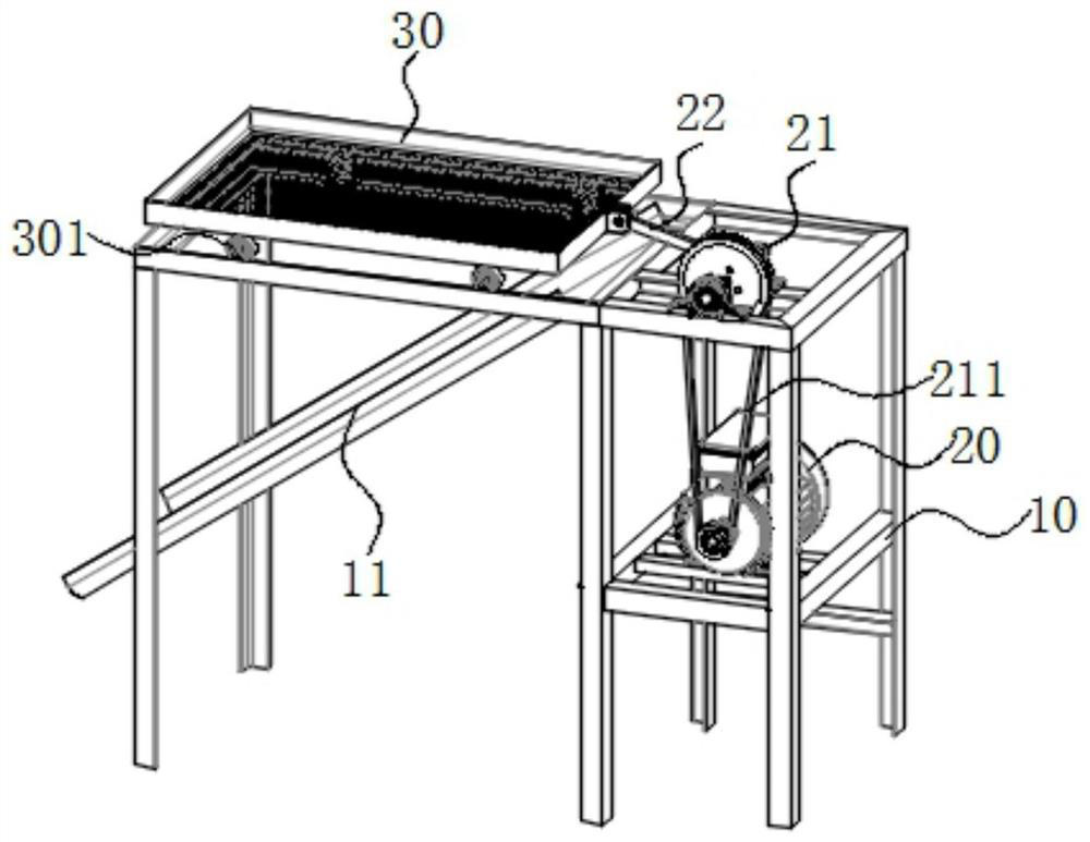 Sand-stone material screening device with anti-blocking meshes for water conservancy project and automatic screening system