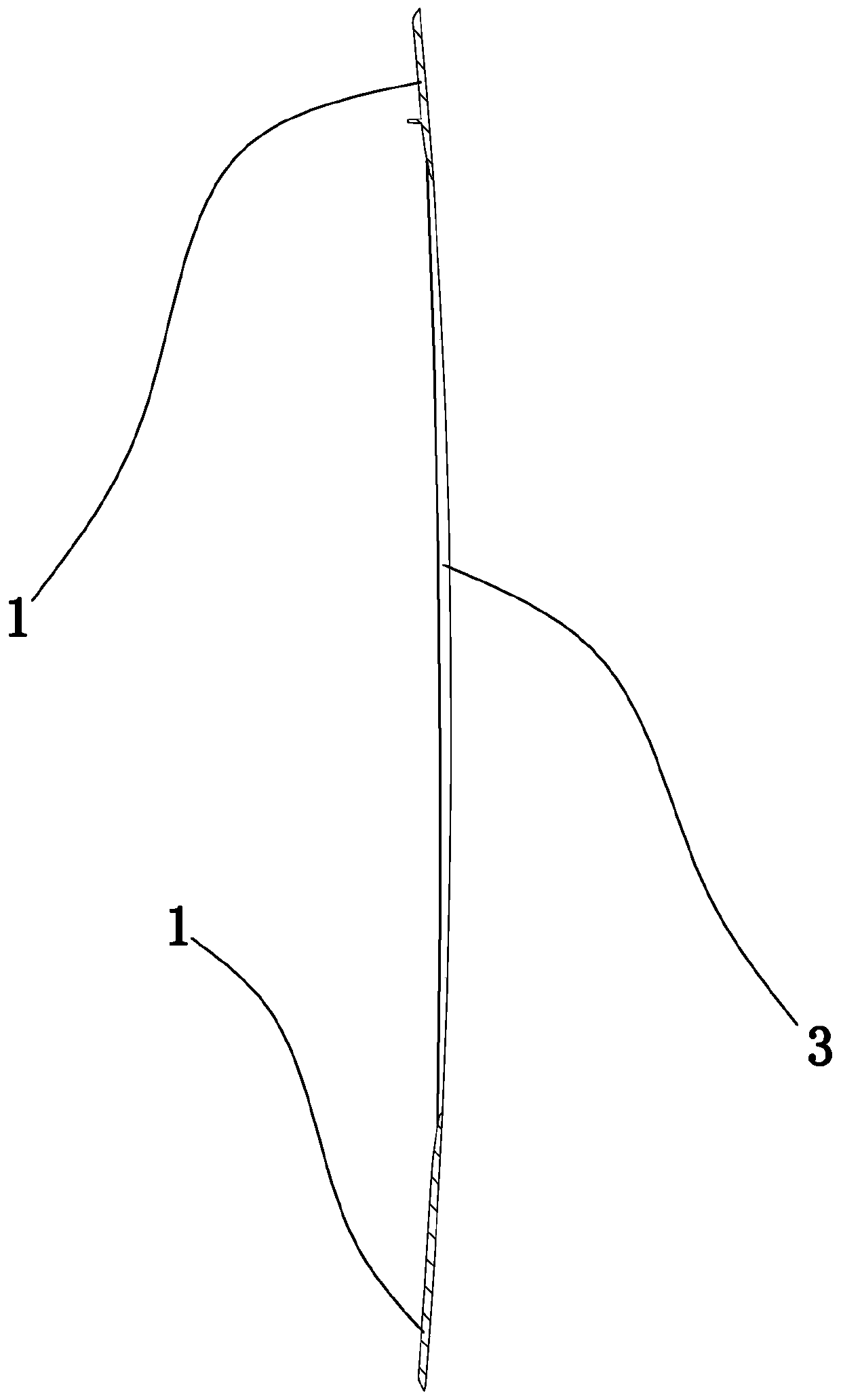 An automatic liquid-shielding plastic glass and its spray coating method