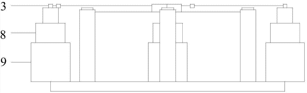 Flexible-hinge parallel-connection robot control device based on contact-type sensor