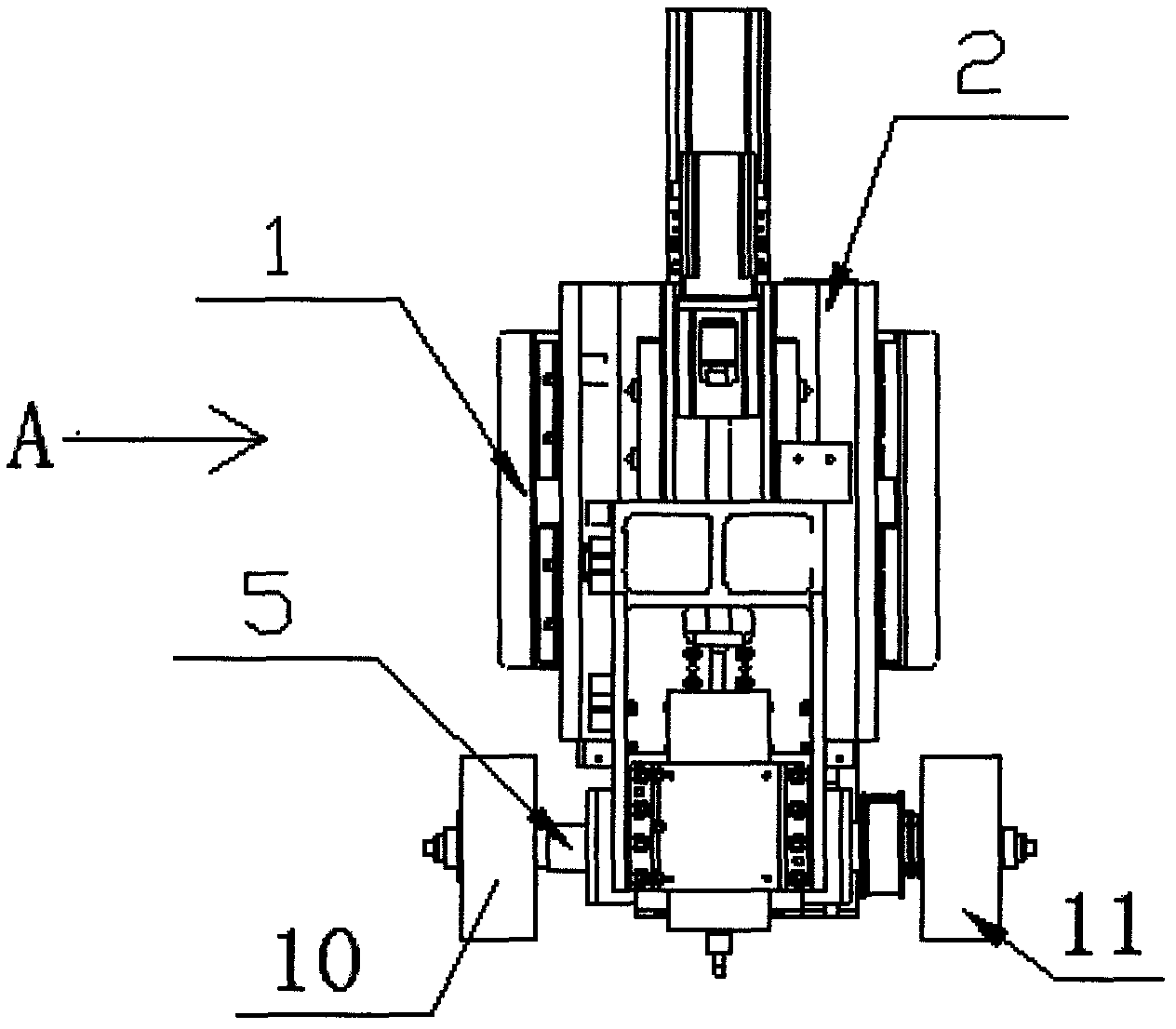 2.5 D forming process method of glass panels or rear glass cover plates