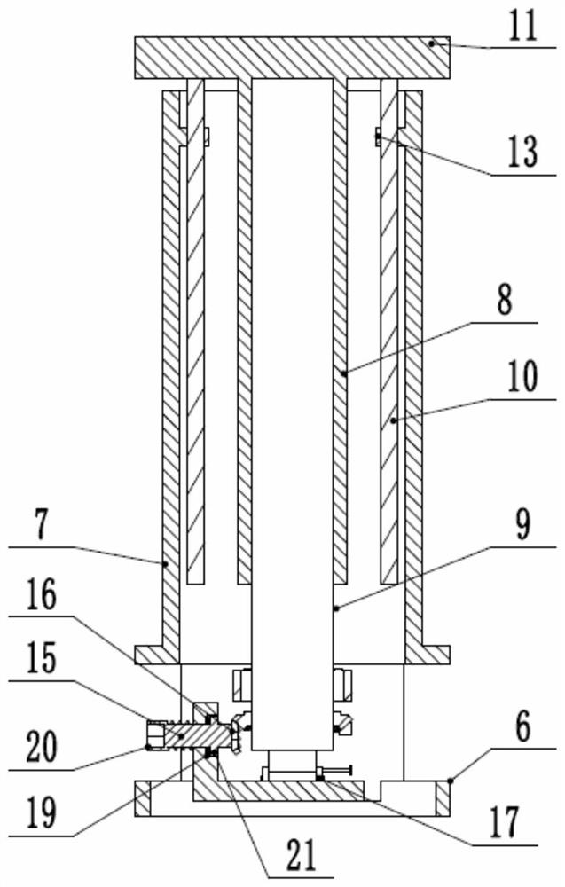 Positioning device for bottom closing in steel cylinder production