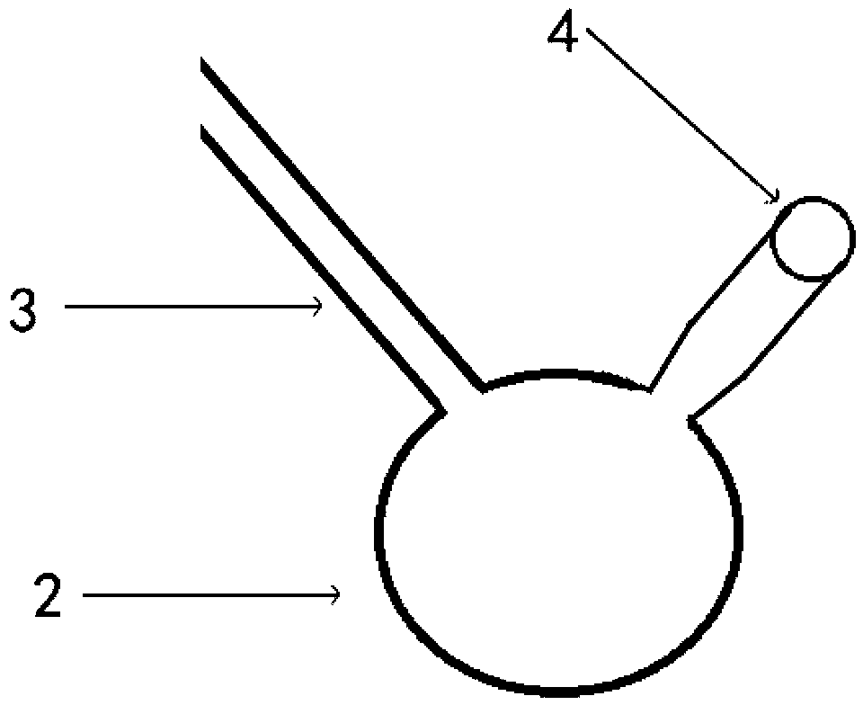 Steam discharge pipeline structure for directly preventing freezing of air condenser in winter