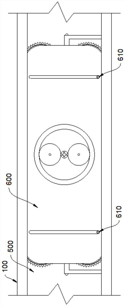 Building surface flatness detection system and detection method